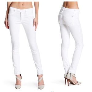 Joe's Skinny Ankle White Jeans